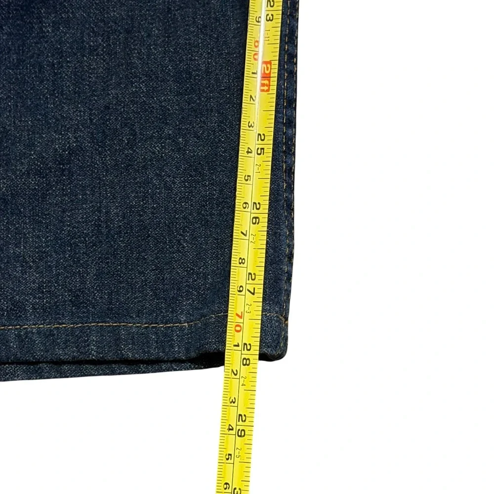 Levis 569 Loose Straight Fit Dark Wash Indigo Denim Jeans Mens 42x30 (38x28)